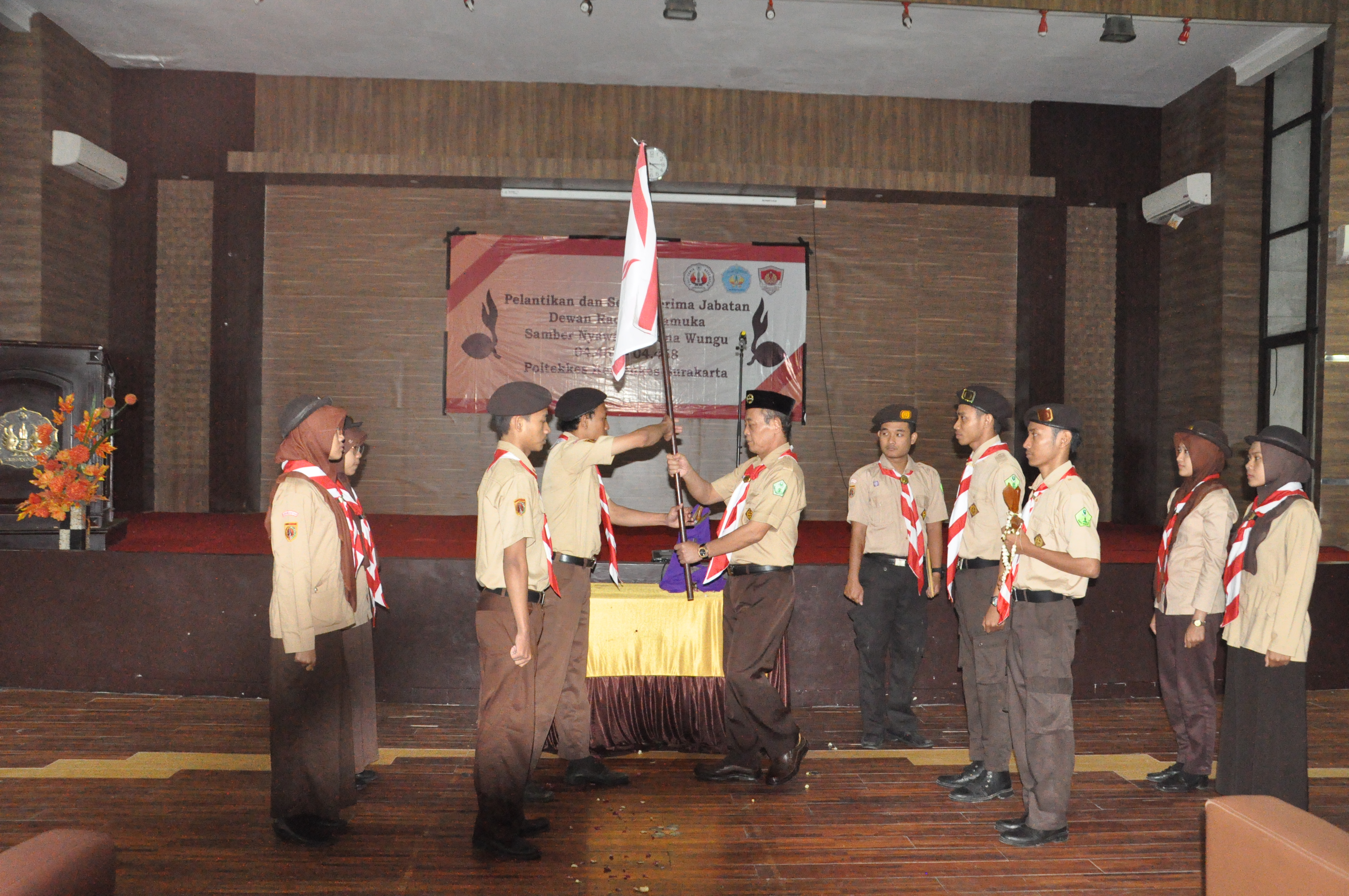 KEGIATAN PELANTIKAN PRAMUKA